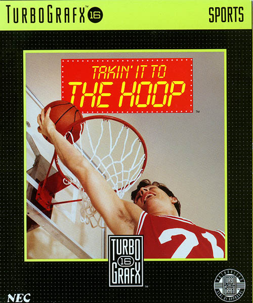 Takin' It to the Hoop (USA) Box Scan